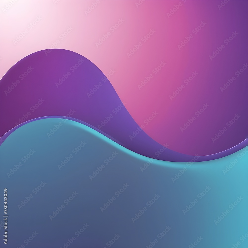 Poster abstract background with smooth shapes