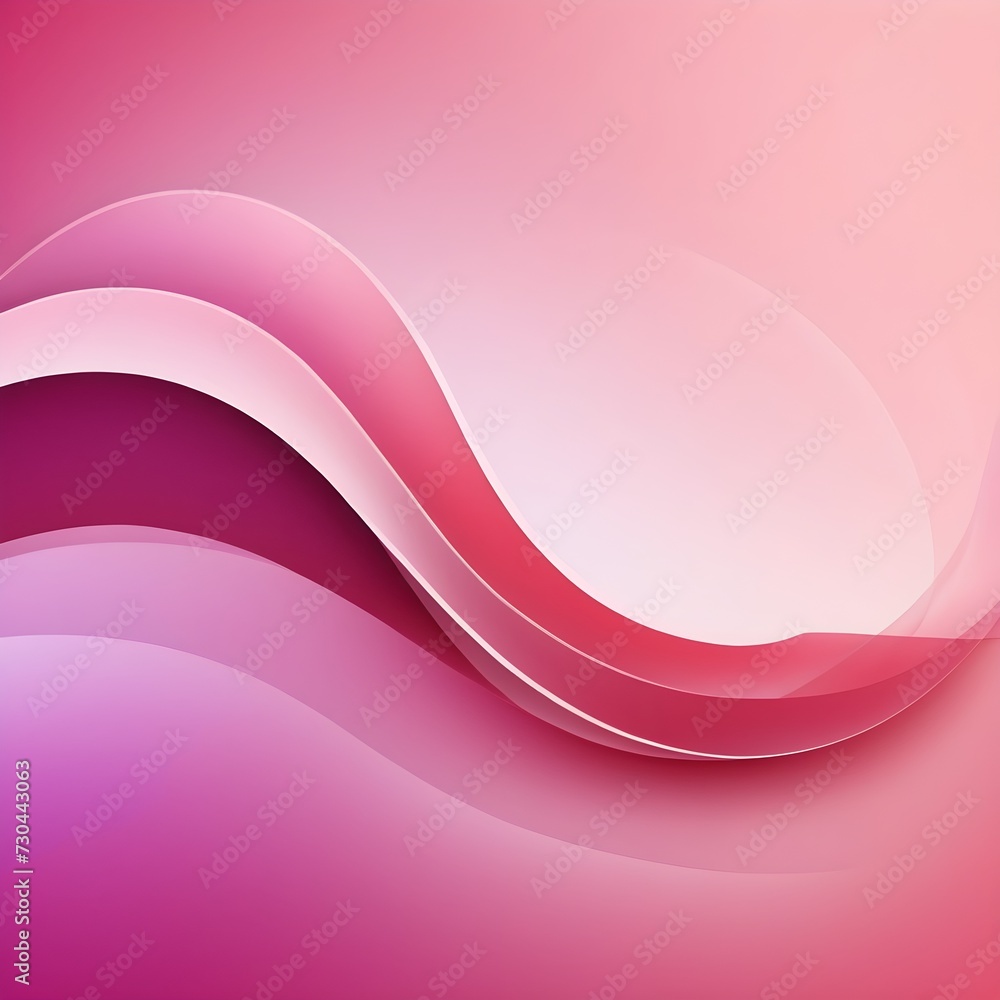 Poster abstract background with smooth shapes