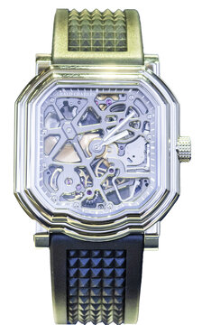 Crono Tourbillon Maestro, luxury men's wristwatch by Gerald Charles.Milan - Italy,07 February 2024