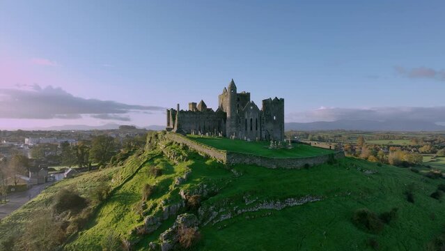The Rock of Cashel, also known as Cashel of the Kings and St. Patrick's Rock 4k