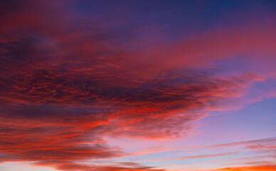 sunset beautiful view panorama Sunrise