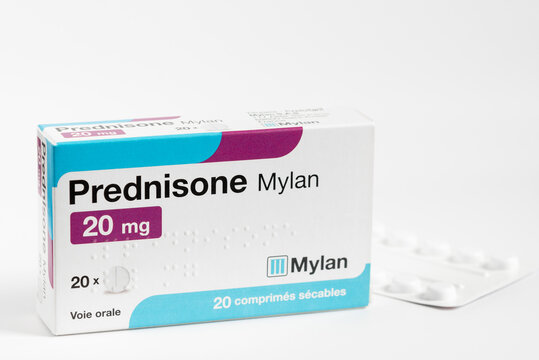 Prednisone. Corticost&eacute;ro&iuml;des. 