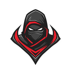 Esport vector logotype ninja, logo, icon, sticker, symbol, emblem, warrior
