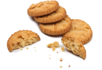 cookies isolated on white