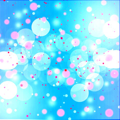 Fototapeta premium Blue bokeh background perfect for Party, Anniversary, Birthdays, and various design works