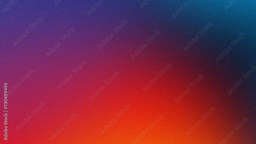 Aufkleber abstract blurred grainy gradient background texture. colorful digital grain soft noise effect patter