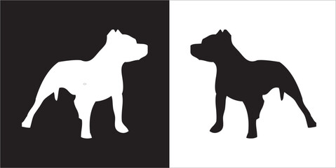 Illustration vector graphics of dog icon