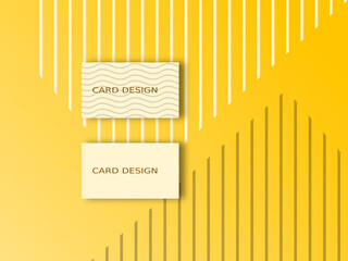 modern business card mock-up