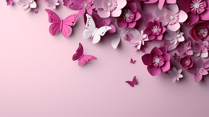 Women's Day or Mother's Day theme background