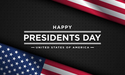 Presidents Day Background Design.