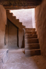 Stairway in old town Al-Ula.