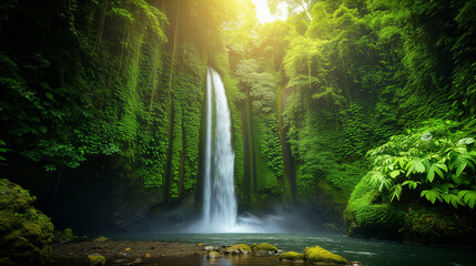 waterfall in the forest