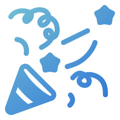 Obraz premium confetti icon