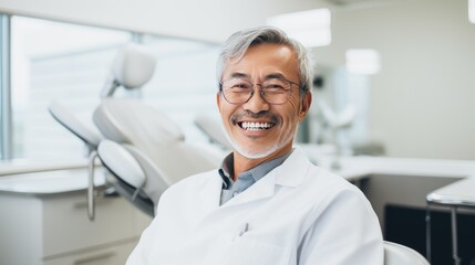 Patient at the dentist's office