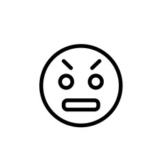 Fototapeta premium High Quality Thin Line Emoji