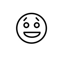 Fototapeta premium High Quality Thin Line Emoji