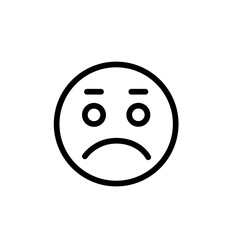 Fototapeta premium High Quality Thin Line Emoji