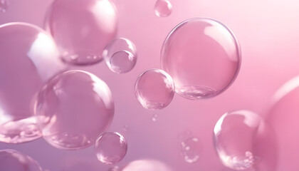 pink bubbles