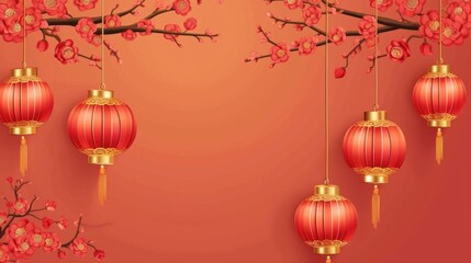 Chinese new year illustration generative ai
