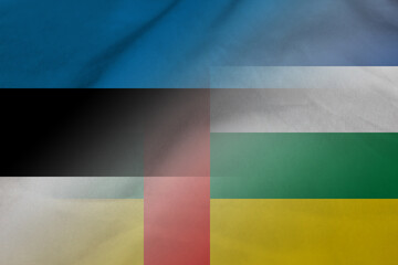 Estonia and Central African Republic state flag transborder negotiation TCD EST