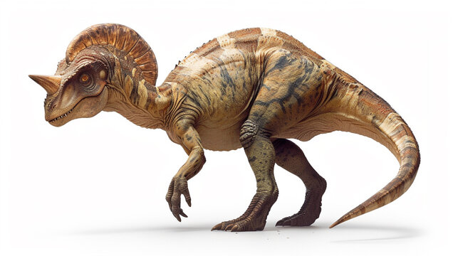 パラサウロロフスのイメージ - image of Parasaurolophus - No3-6 Generative AI