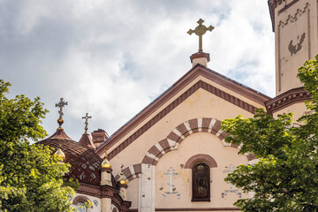 Fototapeta premium Orthodoxe Kirche in Vilnius