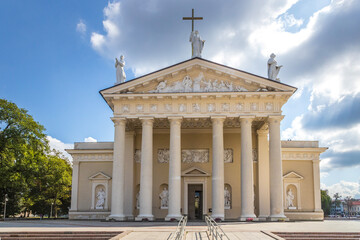 Fototapeta na wymiar Kathedrale von Vilnius