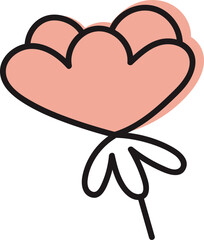 Flower Hand Drawn Outline