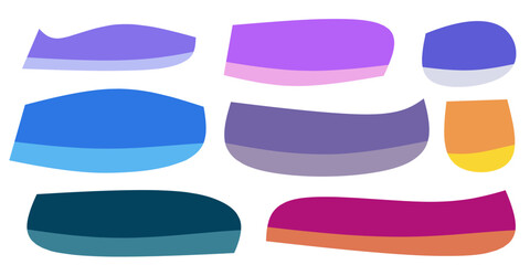 Simple Lower Third Round Pack Collection for Video or Film