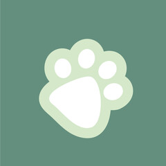 Simple paw dog