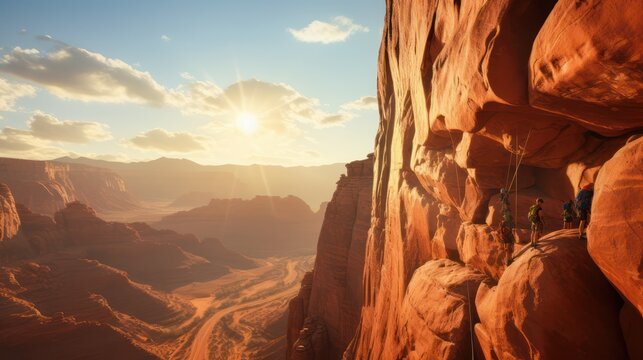 View of canyon rock cliff outdoor adventure image photography background wallpaper.