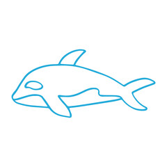 illustration of whale