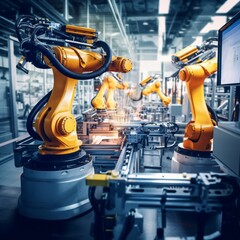 Dynamic Robotic Arms Powering Production Lines