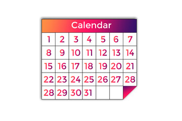 calendário, calendário sem fundo, calendário com fundo transparente, calendário PNG,PNG, calendar, calendário anual, calendário mensal, calendário colorido, agenda, calendário sem mês