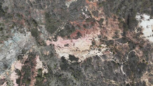 Pink Cliffs Geological Reserve Heathcote. Australia