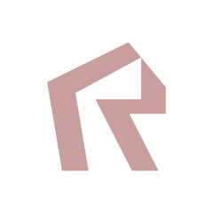 Monogram R design vector logo. Monogram initial letter mark R logo design. Monogram design vector logo. Monogram initial letter mark R logo design. Simple R monogram. Monogram R design logo 