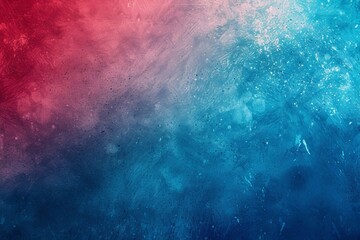 Obraz premium Vibrant gradient texture from light red to vivid blue hues, generative AI