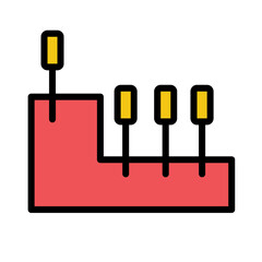 Care Health Medicine Filled Outline Icon