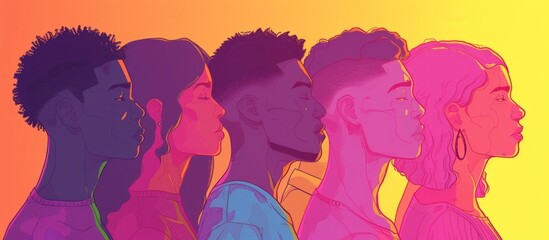 Inclusion, support, and community bring together a diverse group for love, acceptance, and identity.