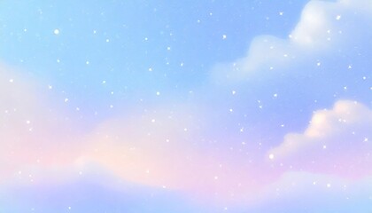 Naklejka premium pastel color sky