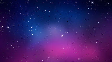 Fototapeta na wymiar Gradient abstract stars background, starry night sky