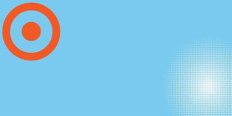 Abstract light blue background with halftone dotted. Color wave template and presentation design