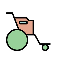 Illness Injury Person Filled Outline Icon