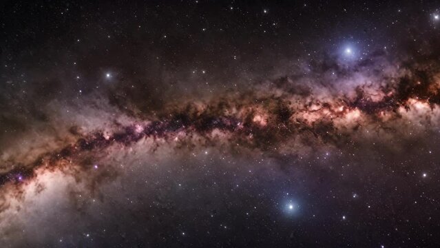 Awe-Inspiring View of Vast Star Field in the Night Sky