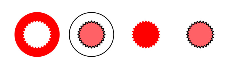 Badge icon set illustration. Awards icon vector. Achieve sign and symbols