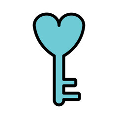 Hearts Love Romantic Filled Outline Icon