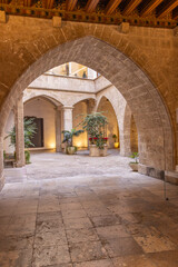 Valencia, Spain - January 4 2024 "Beautiful architecture of old town in Valencia"