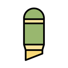 Marker Pen Stationery Filled Outline Icon