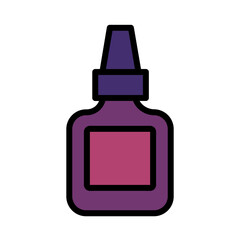 Craft Glue Gum Filled Outline Icon