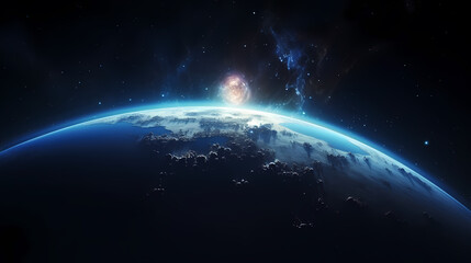 Fototapeta premium Space background, cosmic science, astronomy background